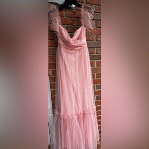 Ever Pretty Soft Pink A-Line Skirt